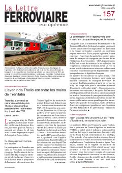 La Lettre ferroviaire n°157