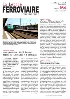La Lettre ferroviaire n°164 La Lettre ferroviaire n°164