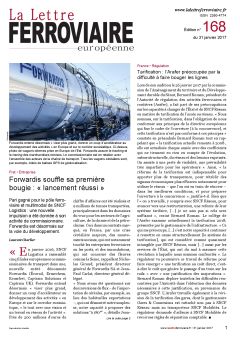 La Lettre ferroviaire n°168