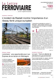 La Lettre ferroviaire n°180