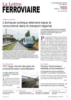 La Lettre ferroviaire n°193