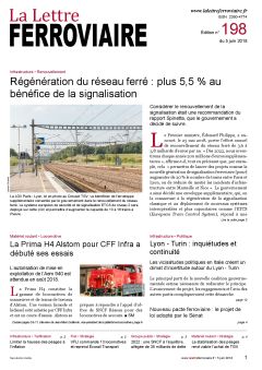 La Lettre ferroviaire n°198