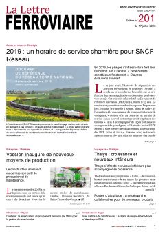 La Lettre ferroviaire n°201