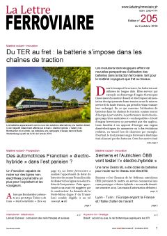 À lire dans La Lettre ferroviaire 205