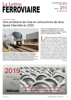 La Lettre ferroviaire n°211 La Lettre ferroviaire n°211