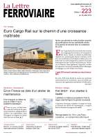 La Lettre ferroviaire n°223 La Lettre ferroviaire n°223