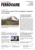 À lire dans La Lettre ferroviaire 229 À lire dans La Lettre ferroviaire 229