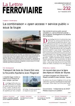 La Lettre ferroviaire n°232