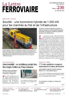 La Lettre ferroviaire n°236 La Lettre ferroviaire n°236
