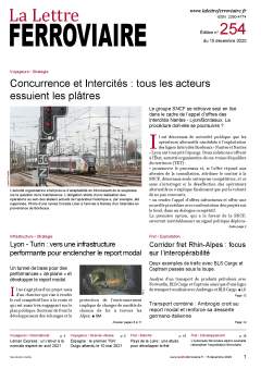 À lire dans La Lettre ferroviaire 254 À lire dans La Lettre ferroviaire 254