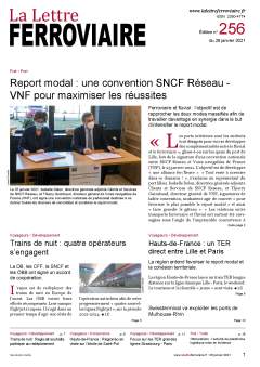 À lire dans La Lettre ferroviaire 256 À lire dans La Lettre ferroviaire 256