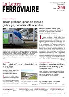 À lire dans La Lettre ferroviaire 259 À lire dans La Lettre ferroviaire 259