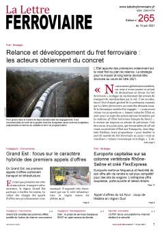 La Lettre ferroviaire n°265