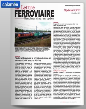 Spécial OFP - 24 octobre 2013 Spécial OFP - 24 octobre 2013