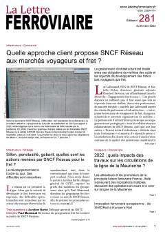 À lire dans La Lettre ferroviaire 281 À lire dans La Lettre ferroviaire 281