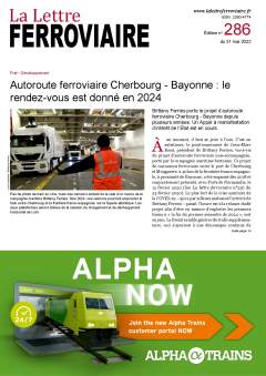 À lire dans La Lettre ferroviaire 286 À lire dans La Lettre ferroviaire 286