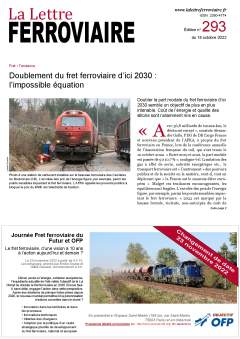 La Lettre ferroviaire n°293