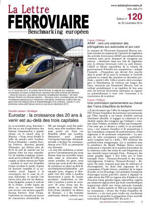 À lire dans La Lettre ferroviaire 120