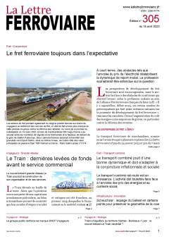 À lire dans La Lettre ferroviaire 305