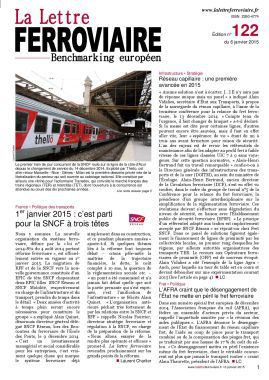 La Lettre ferroviaire n°122