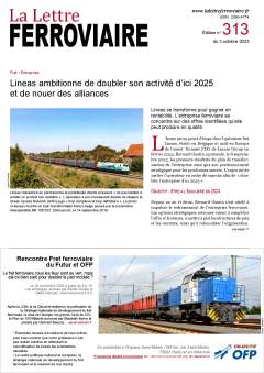 La Lettre ferroviaire 313