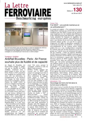 La Lettre ferroviaire n°130 La Lettre ferroviaire n°130