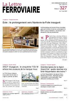 La Lettre ferroviaire 327 La Lettre ferroviaire 327