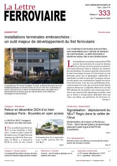La Lettre ferroviaire 333 La Lettre ferroviaire 333