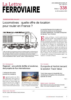 La Lettre ferroviaire 338 La Lettre ferroviaire 338