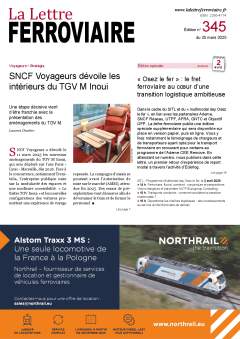 La Lettre ferroviaire 345 La Lettre ferroviaire 345