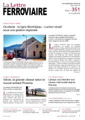 À lire dans La Lettre ferroviaire 351
