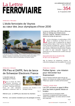 La Lettre ferroviaire 354