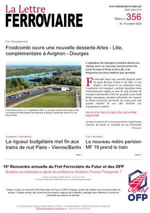 La Lettre ferroviaire 356 La Lettre ferroviaire 356
