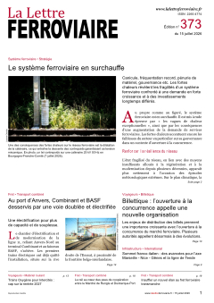 À lire dans La Lettre ferroviaire 373