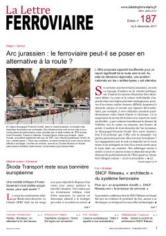À lire dans La Lettre ferroviaire 187