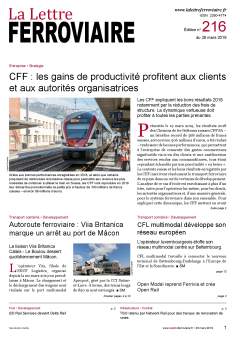 À lire dans La Lettre ferroviaire 216