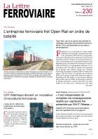 La Lettre ferroviaire n°230