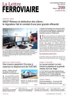 La Lettre ferroviaire n°299 La Lettre ferroviaire n°299