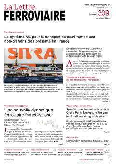 À lire dans La Lettre ferroviaire 309 À lire dans La Lettre ferroviaire 309