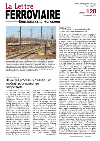 La Lettre ferroviaire n°128