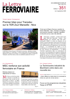 La Lettre ferroviaire 353