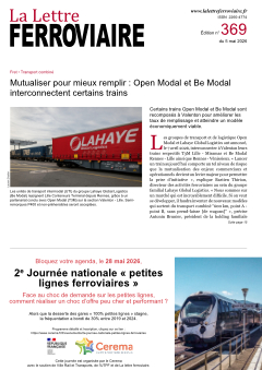La Lettre ferroviaire 369
